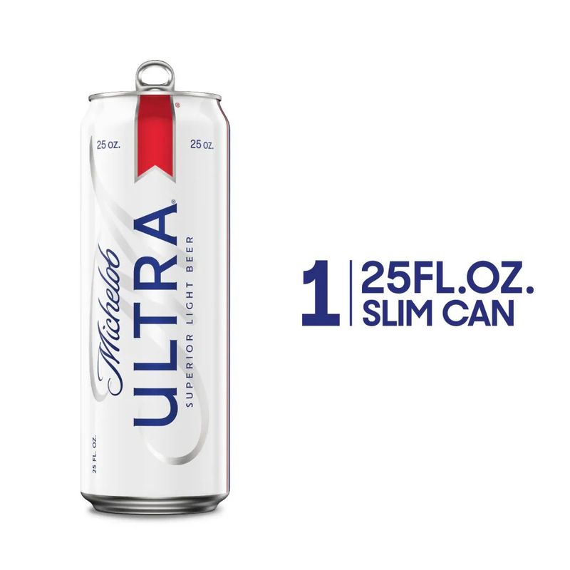 michelob ultra 25 oz can