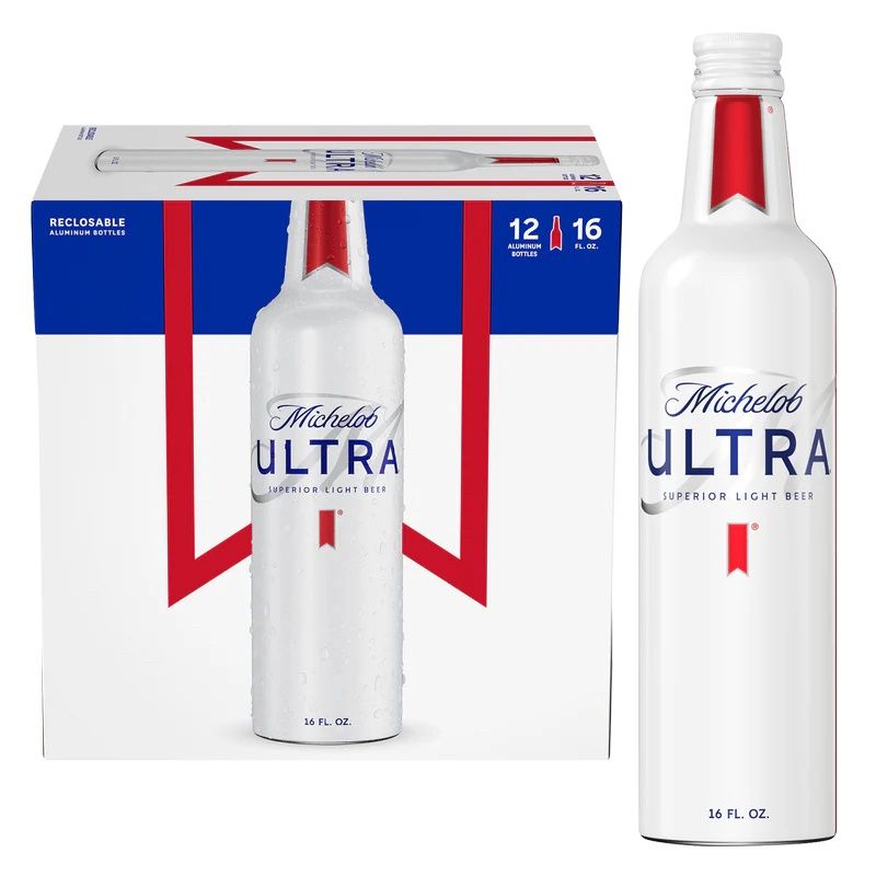 Michelob ULTRA Superior Light American Lager Beer - 12 pk aluminium