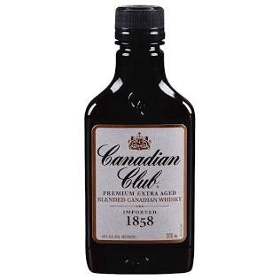 Candian Club Blended Candian Whiskey 200  ML