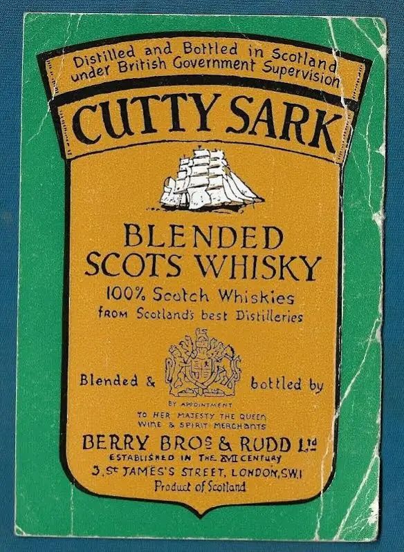 Cutty Sark scots Whiskey 200ML