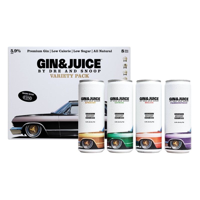 Gin &amp; Juice Variety Pack 8 Pack 355 ML22.99