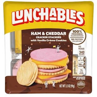 Lunchables Ham &amp; Cheddar 3.5 oz