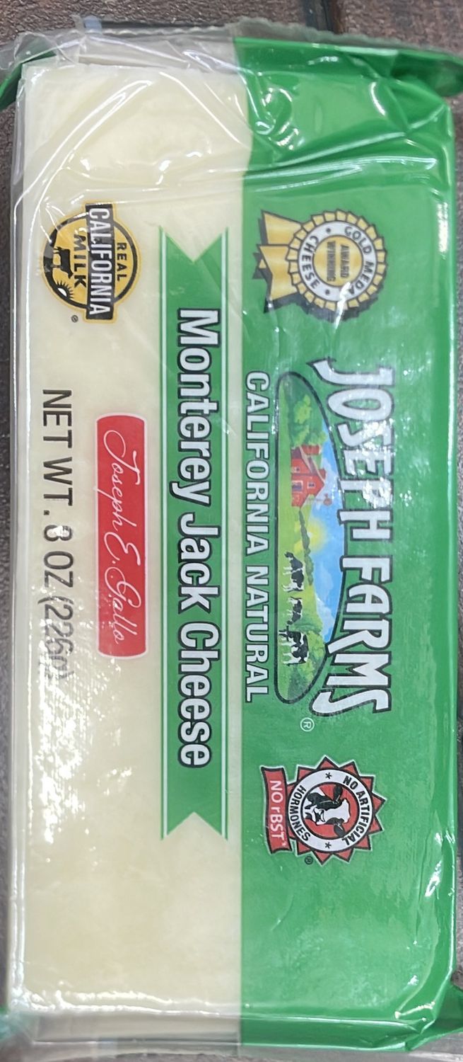 Joseph Farms Monterey Jack Cheese 8 oz 226 g
