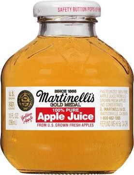 Martinellis Apple Juice 10 Fl oz 296 ML