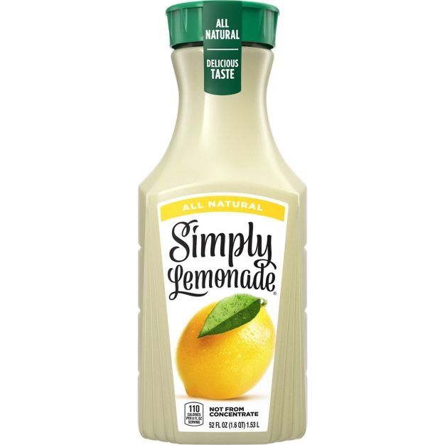 Simply Lemonade 52 Fl oz 1.53L