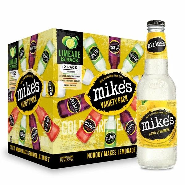 Mikes variety pack 12 pack