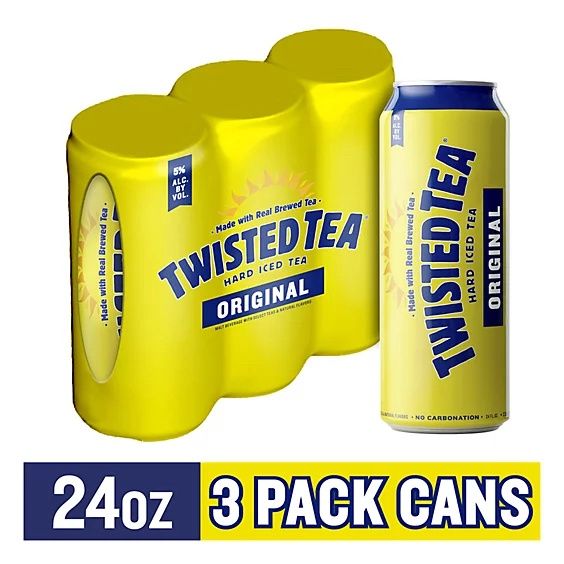 Twisted tea 3 pk  24 OZ CANS