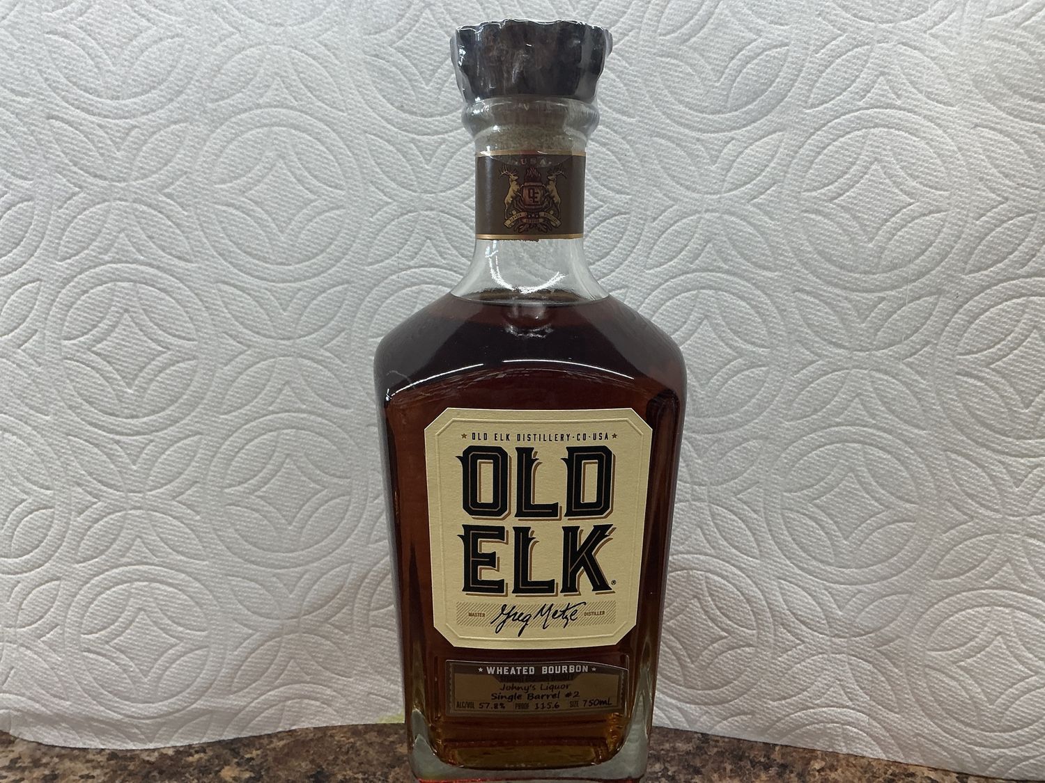 Old elk Wheated Bourbon Store pick 750ml