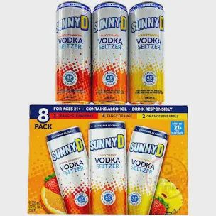 Sunny D Vodka Seltzer 8pack