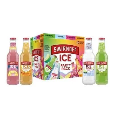 Smirnoff Ice party pack 12 bottles