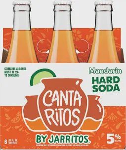 Canta Ritos 3 different flavor 6packs in bottles
