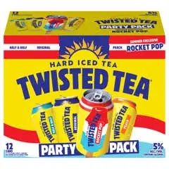Twisted Tea 12 pack cans