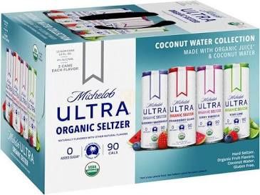 Michelob Ultra organic seltizer all flavor  12 packs