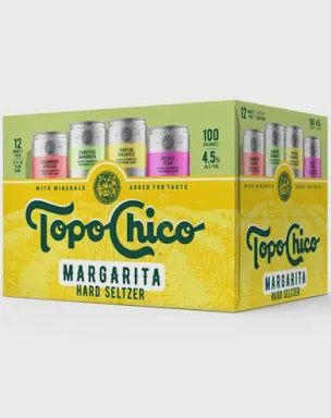 Topo chico all flavors 12 pack cans