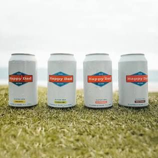 Happy dad seltzers all flavors 24oz cans