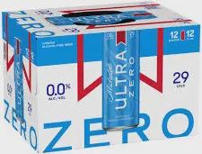 michelob ULTRA ZERO Non alcoholic 12 pack in cans 12oz