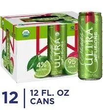 michelob ULTRA Infusions lime &amp; pickle pear cactus 12 pack cans