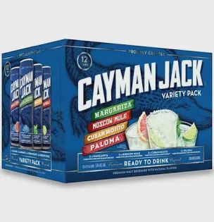 cayman Jack 12 pack. all flavors