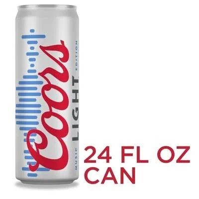 Coors Light 24oz Can