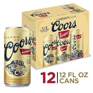 Coors Banquet - 12 pack of 12 oz cans