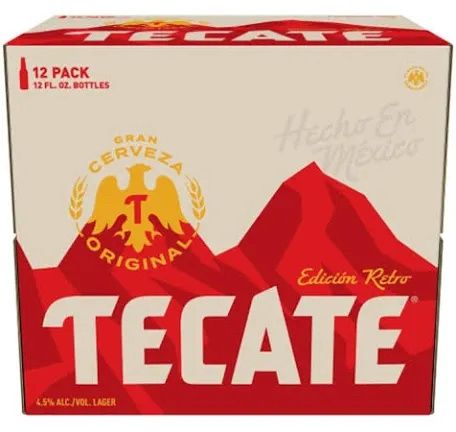 Tecate Original Mexican Lager Bottles (12 fl oz x 12 ct)11.99