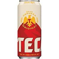 Tecate Gran cerveza original 24oz single can