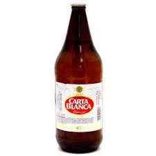 Carta blanca original lager Glass bottle 32.FL.oz