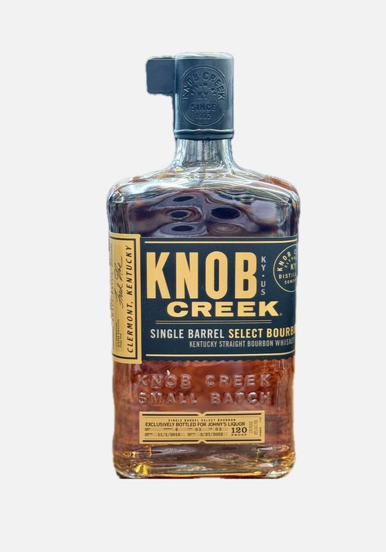Knob creek Single Barrel Store pick 120 proof 750ml