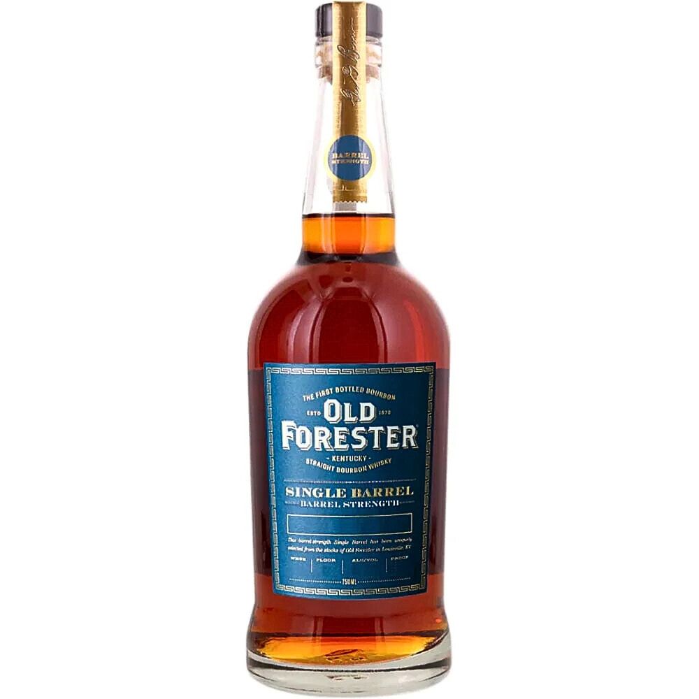 Old forester Single Barrel Strength Bourbon Whiskey 750ml