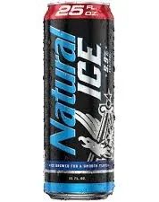 Natural Ice Lager Beer, 25 Fl. Oz. Can, 5.9% Abv