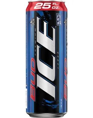 Budweiser Bud Ice 25 oz. Can