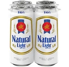 Natural light beer can 16Oz