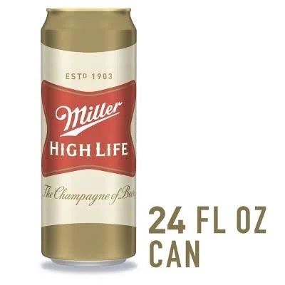 Miller High Life Beer - 24 fl oz Can