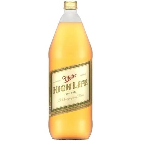 Miller High Life 80 Proof American Lager Bottle (40 fl oz)