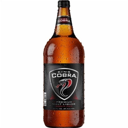 King Cobra Premium Malt Liquor 40 fl oz