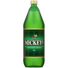 Mickeys Fine Malt Liquor Ale Beer Single Bottle 40.0 fl oz