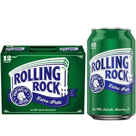 Rolling Rock 12pk 12oz cans  4.4% ABV