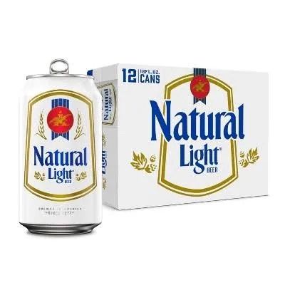 Natural Light Beer - 12pk/12 fl oz Cans