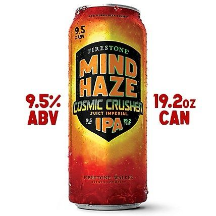 Firestone Walker Mind Haze Cosmic Crusher Ipa Can - 19.2 Fl. Oz.