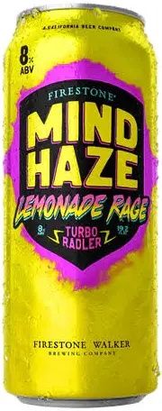 Firestone Walker Mind Haze Lemonade Rage Beer (19.2 fl oz)