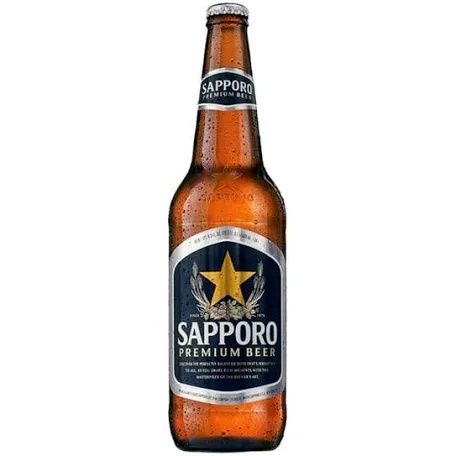 Sapporo Premium Beer Bottle (22 fl oz)