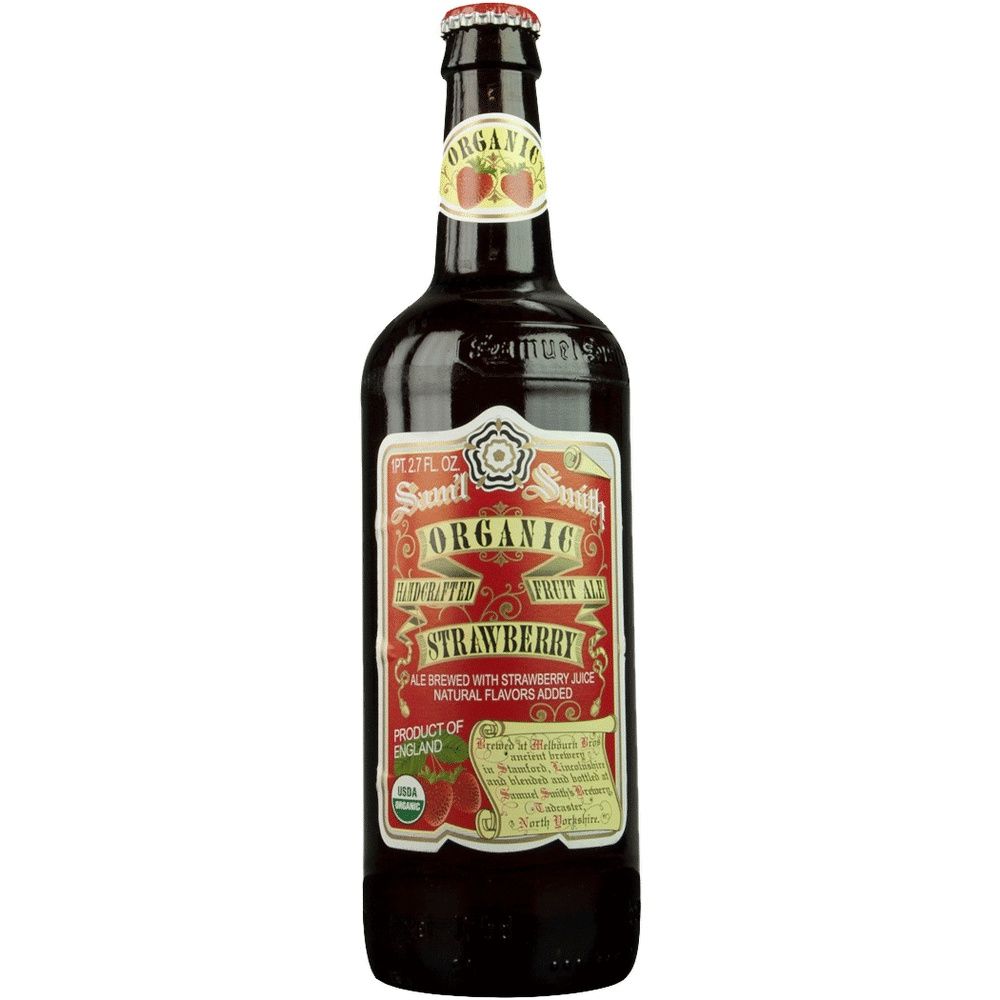 Samuel Smith&#39;s Organic Strawberry Ale bottle 550ml