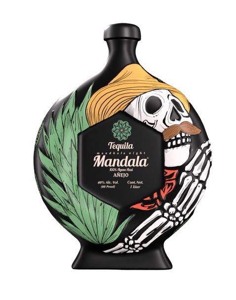 MANDALA DIA DE MUERTOS &#39;LA CATRINA&#39; ANEJO TEQUILA 2025 LIMITED EDITIOn