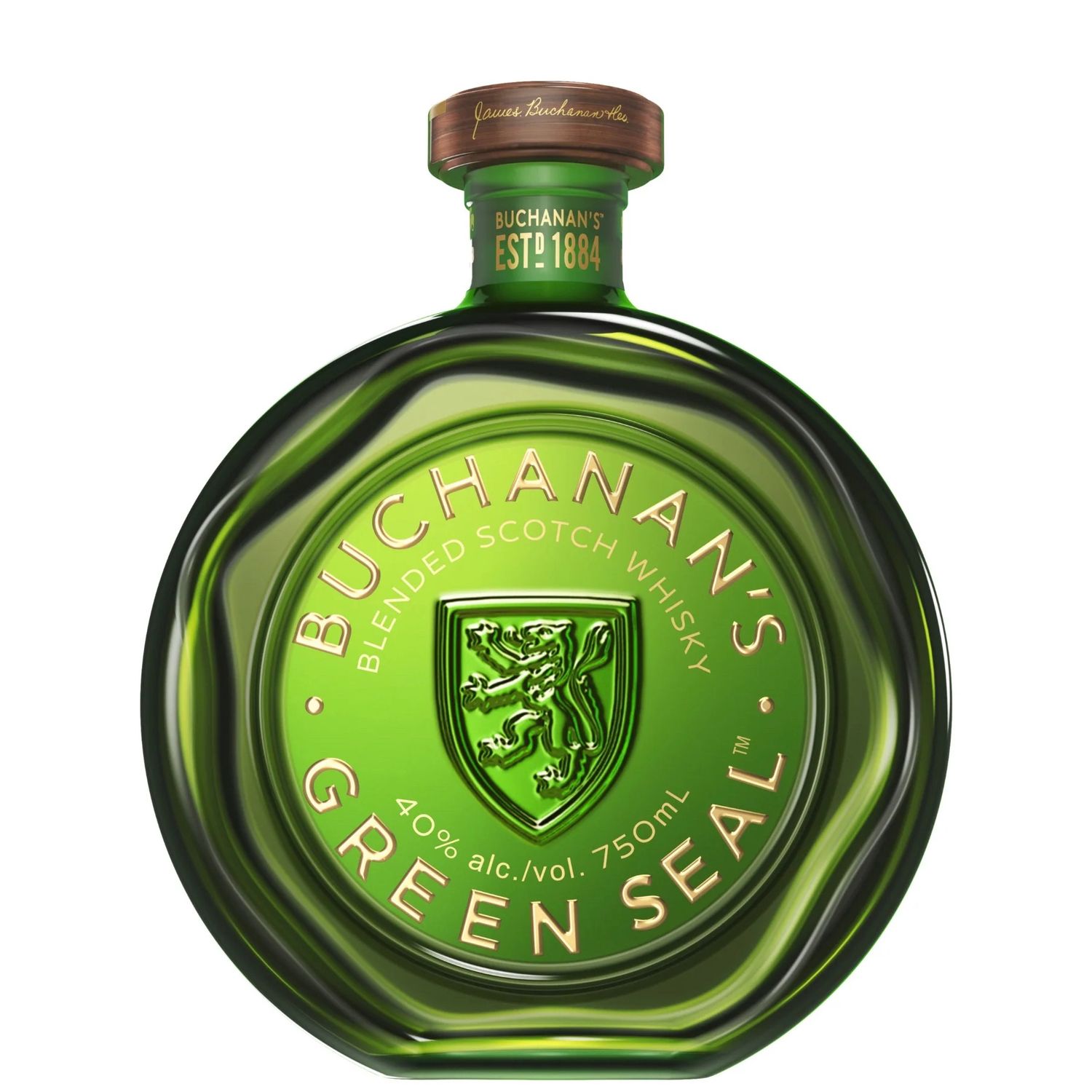 BUCHANAN&#39;S GREEN SEAL BLENDED SCOTCH WHISKY 750ML