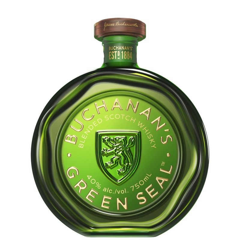 BUCHANAN&#39;S GREEN SEAL BLENDED SCOTCH WHISKY 750ML