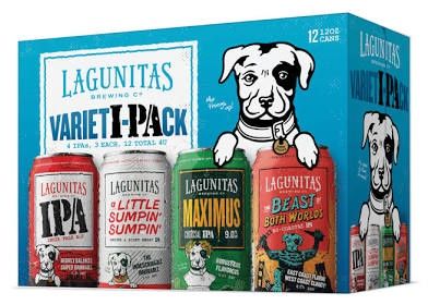 All flavors of  Lagunitas IPA