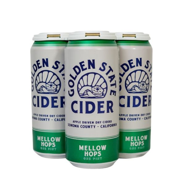 Golden State Mellow Hops Cider 4 pack  (16oz can)