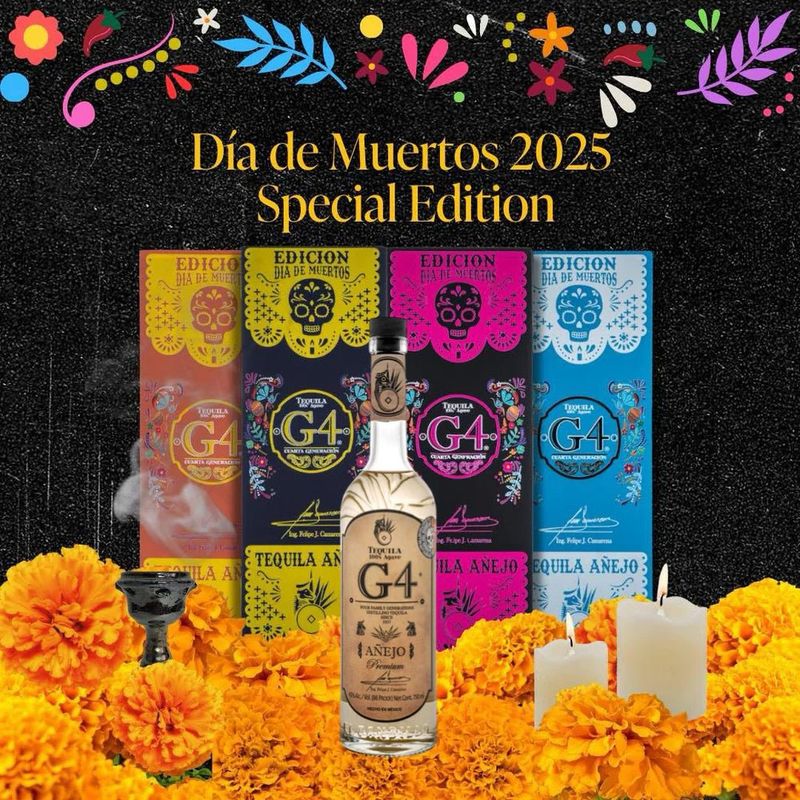 G4 Anejo De Madera Dia De Muertos 2025 Limited Edition (750mL)