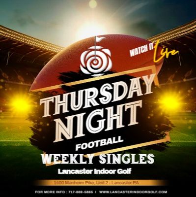 Early Bird Signup - Thursday Night Football