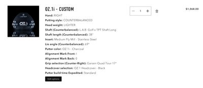 LAB Golf - OZ1i Custom - BOBK